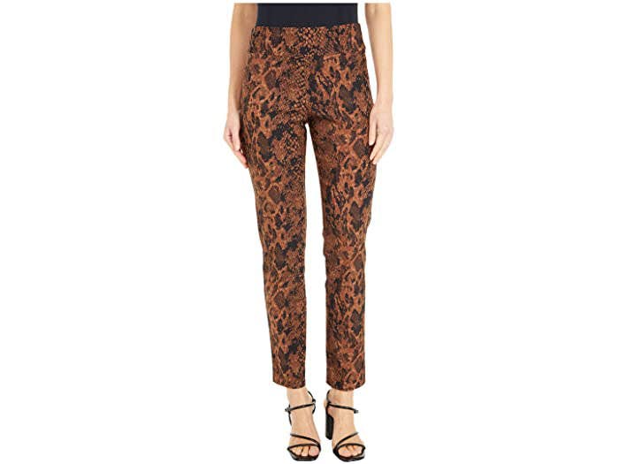 Krazy Larry P507 Pull on Pant - Brown Python