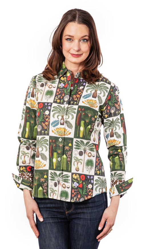 Rome Shirt Patchwork Botanical