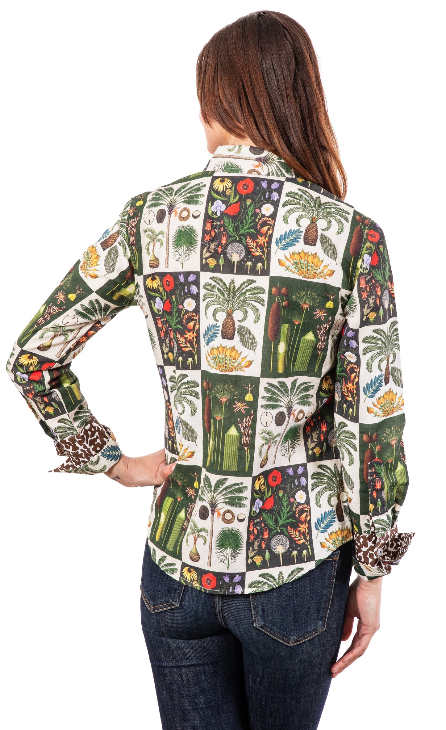 Rome Shirt Patchwork Botanical