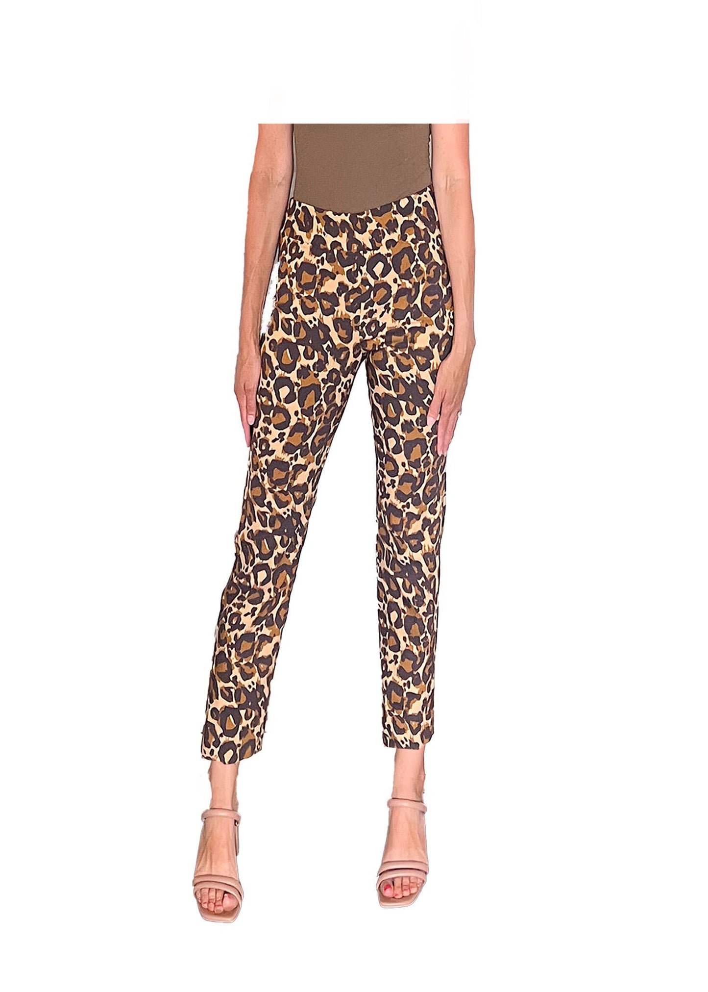Krazy Larry P507 Pull on Pant - Camel Animal