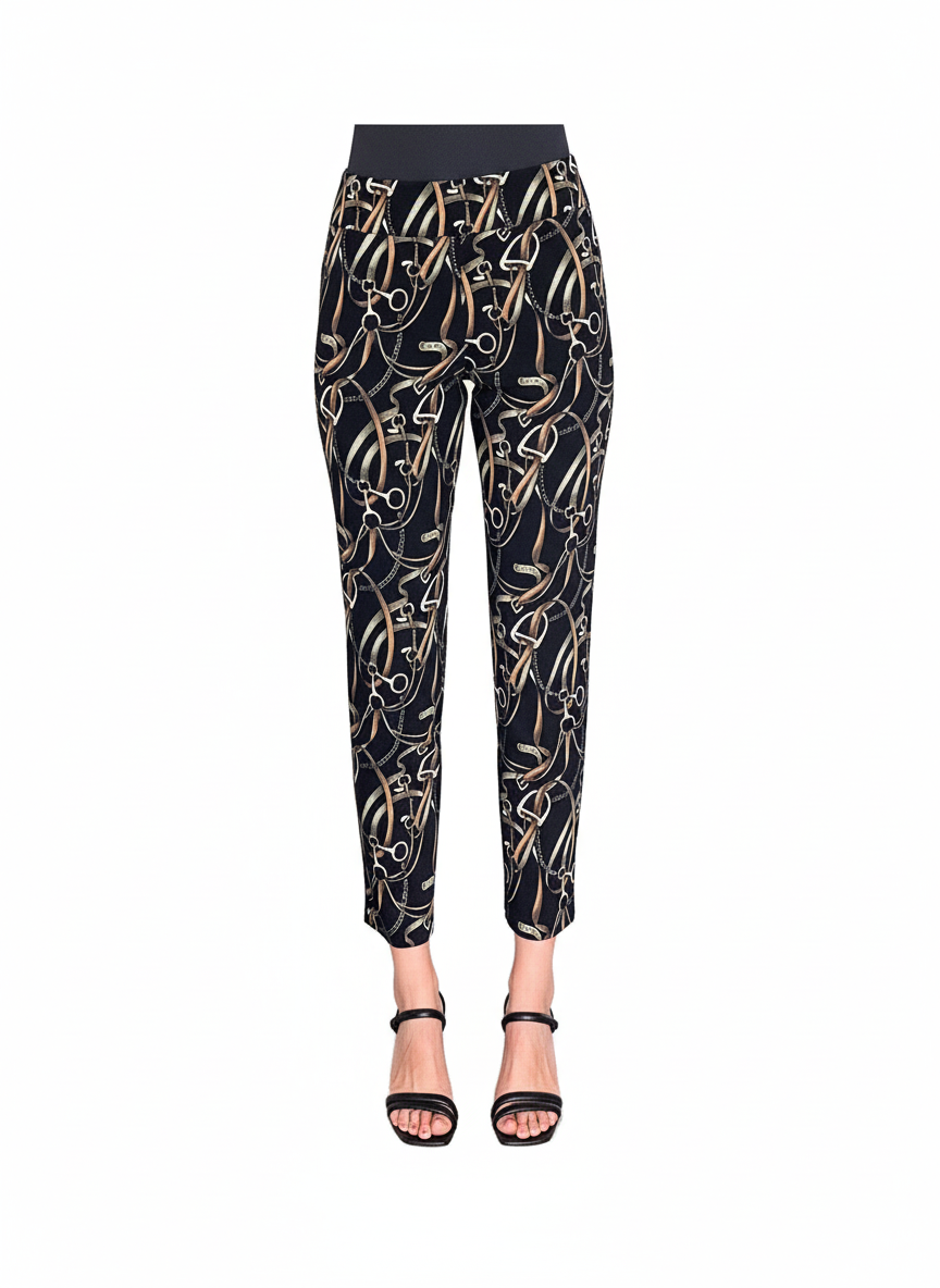 Krazy Larry P507 Pull on Pant - Black Belts
