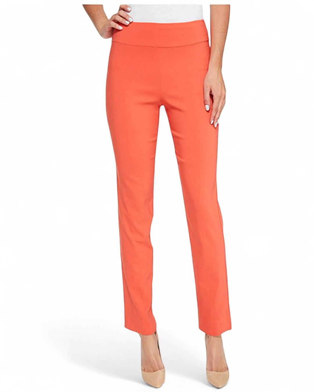 Krazy Larry P507 Pull on Pant - Tangerine – Krazy Larry Pants USA