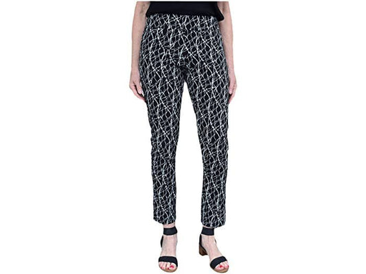 Krazy Larry P507 Pull on Pant - Black Shattered