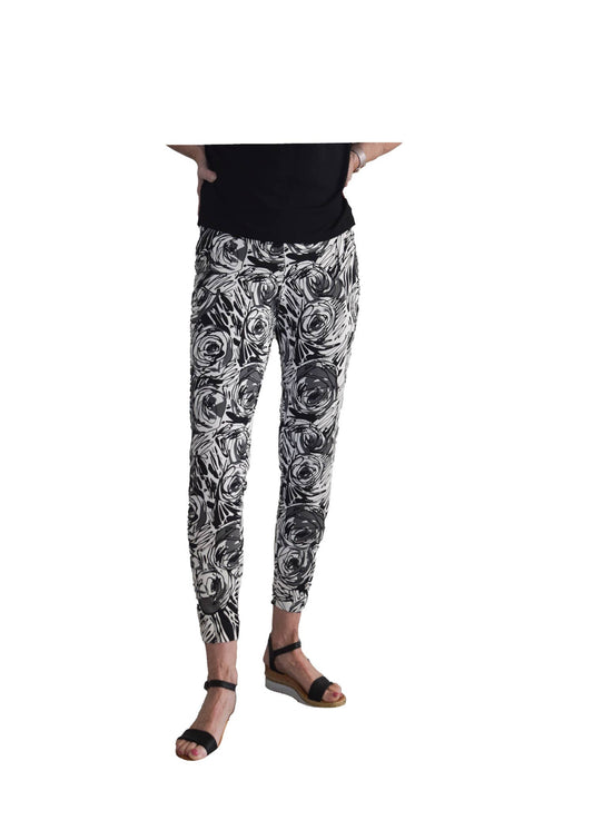 Krazy Larry P907 Feather Weight Pant - Black Rose