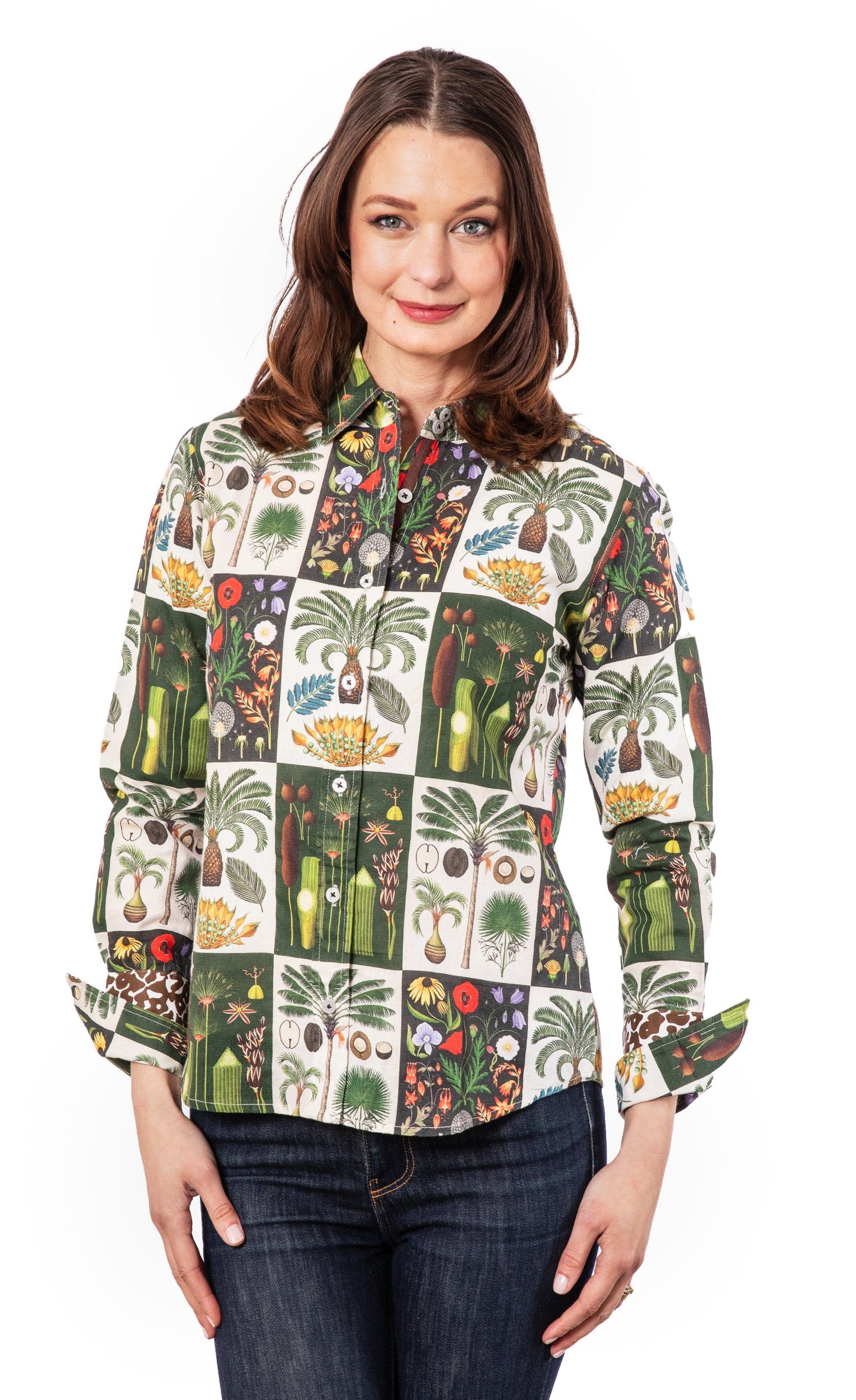 Rome Shirt Patchwork Botanical