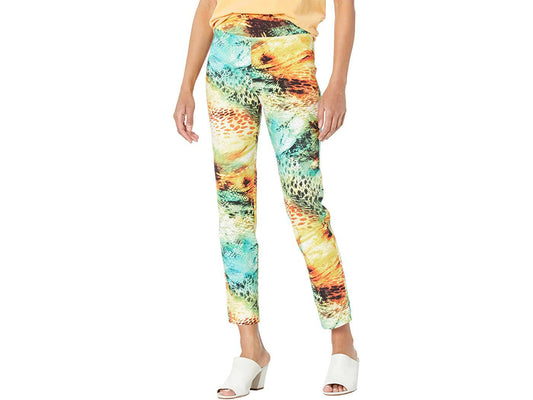 Krazy Larry P507 Pull on Pant - Peacock