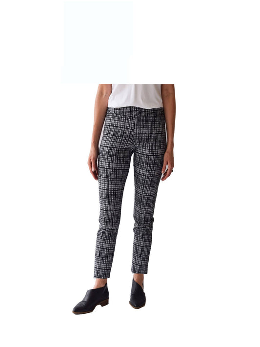 Krazy Larry P507 Pull on Pant - Black Bars