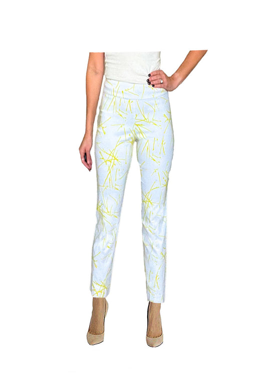Krazy Larry P507 Pull on Pant - Lime Firecracker