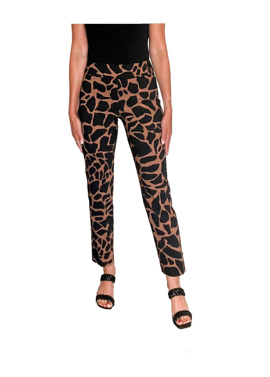 Krazy Larry P507 Pull on Pant - Brown Rocks