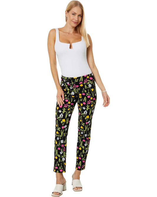 Krazy Larry P507 Pull on Pant - Black Tulip