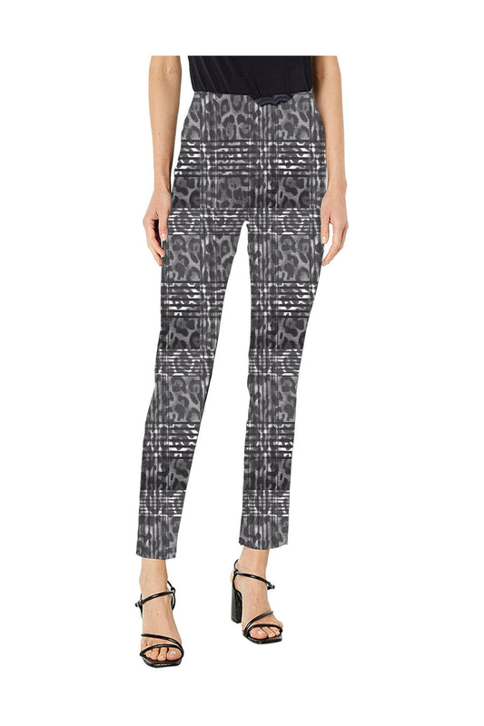 Krazy Larry P507 Pull on Pant - Grey Plaid