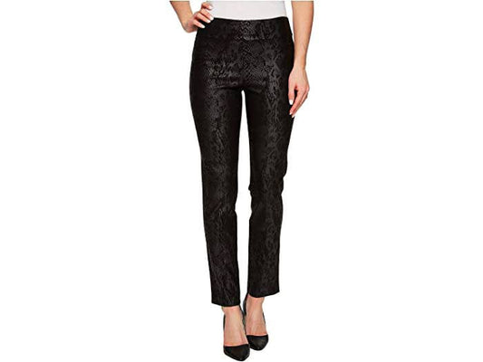 Krazy Larry P507 Pull on Pant - Black Python