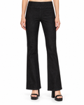 Krazy Larry P625 Denim Flare Pant - Black Denim — front studio view