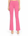 Krazy Larry P25 Microfiber Flare Pant - Bubble Gum — front studio view