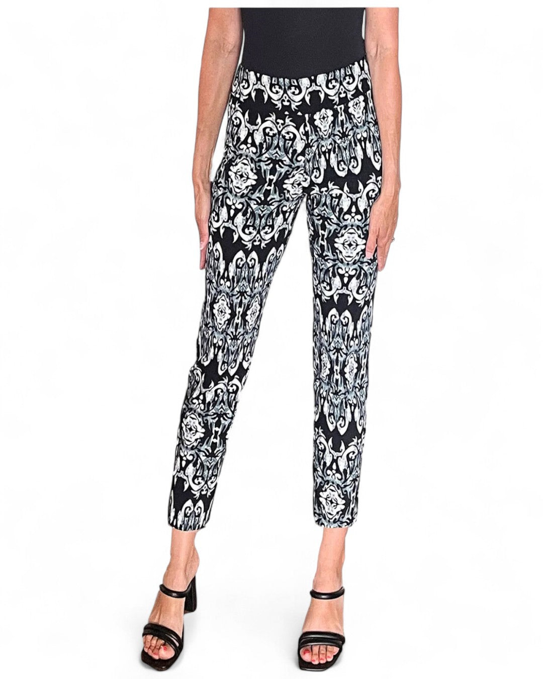 Krazy Larry P507 Pull on Pant - Black Mosaic BLACK MOSAIC / 0 / P507