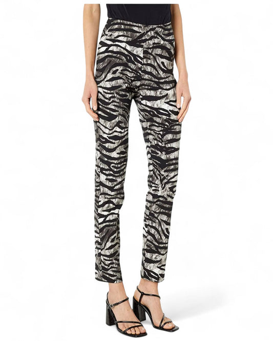 Krazy Larry P507 Pull on Pant - Black Zebra BLACK ZEBRA / 0 / P507