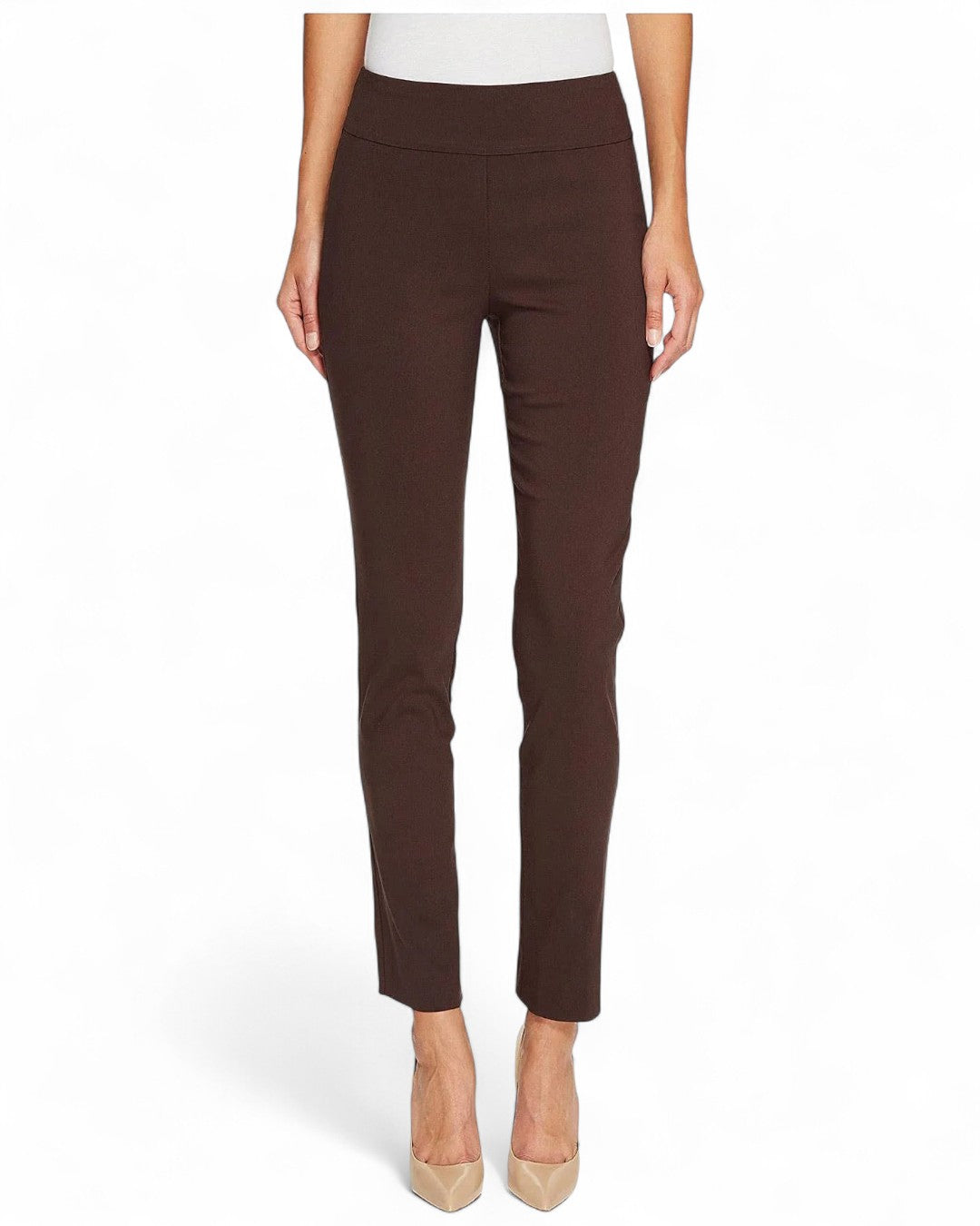 Krazy Larry P507 Pull on Pant - Brown BROWN / 0 / P507