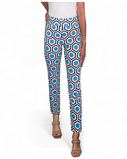 Krazy Larry P507 Pull on Pant - Hexagon HEXAGON / 0 / P507