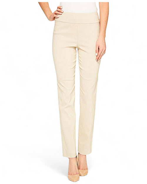 Krazy Larry P507 Pull on Pant - Ivory IVORY / 0 / P507