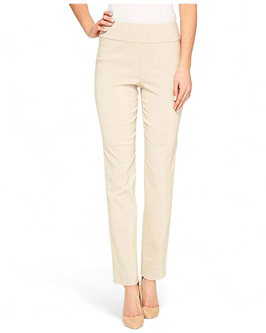 Krazy Larry P507 Pull on Pant - Ivory IVORY / 0 / P507