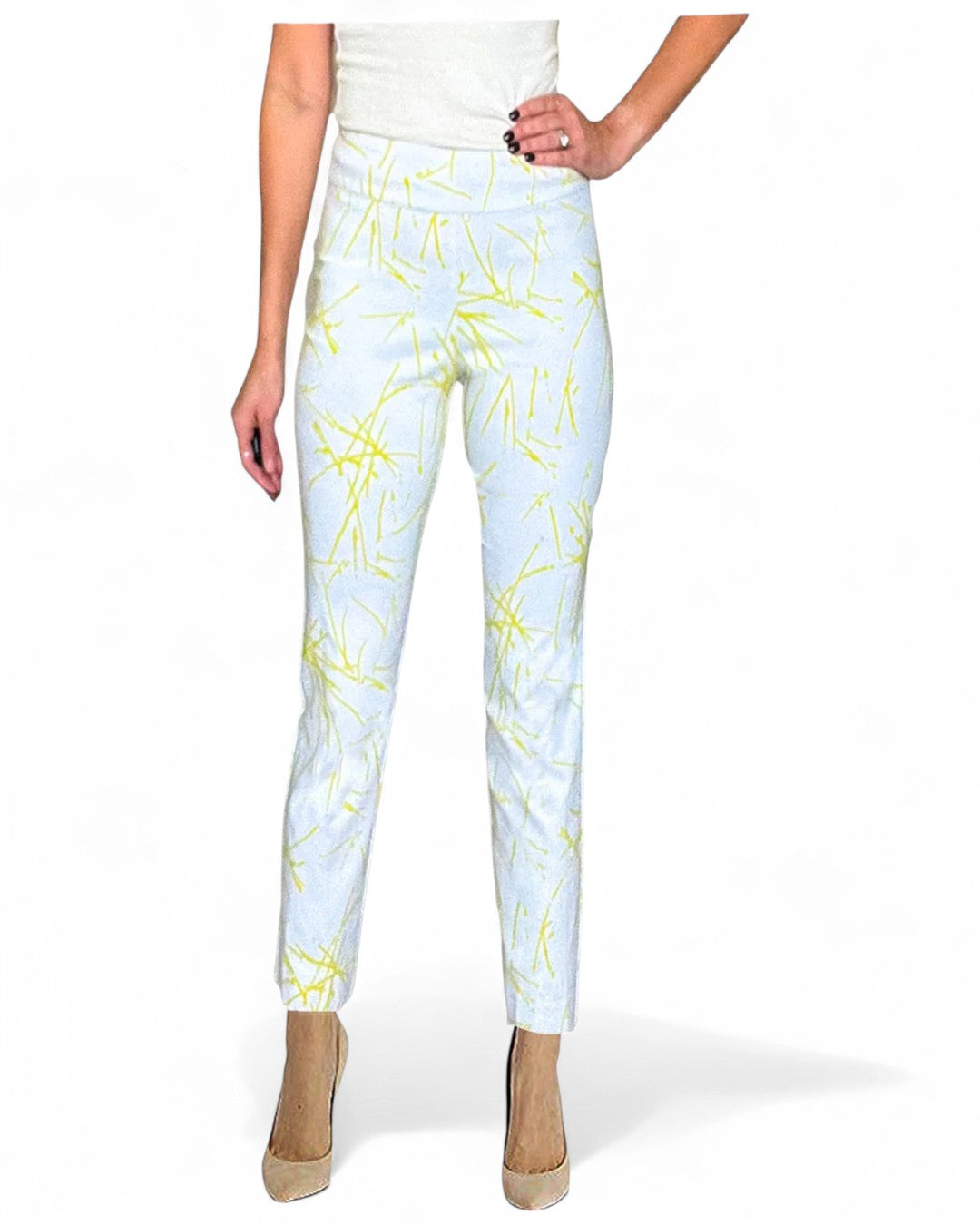 Krazy Larry P507 Pull on Pant - Lime Firecracker LIME FIRECRACKER / 0 / P507