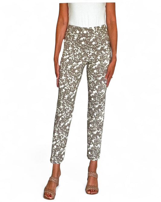 Krazy Larry P507 Pull on Pant - Military Splatter MILITARY SPLATTER / 0 / P507