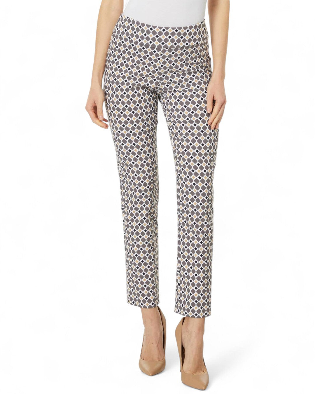Krazy Larry P507 Pull on Pant - Multi Diamonds MULTI DIAMONDS / 0 / P507