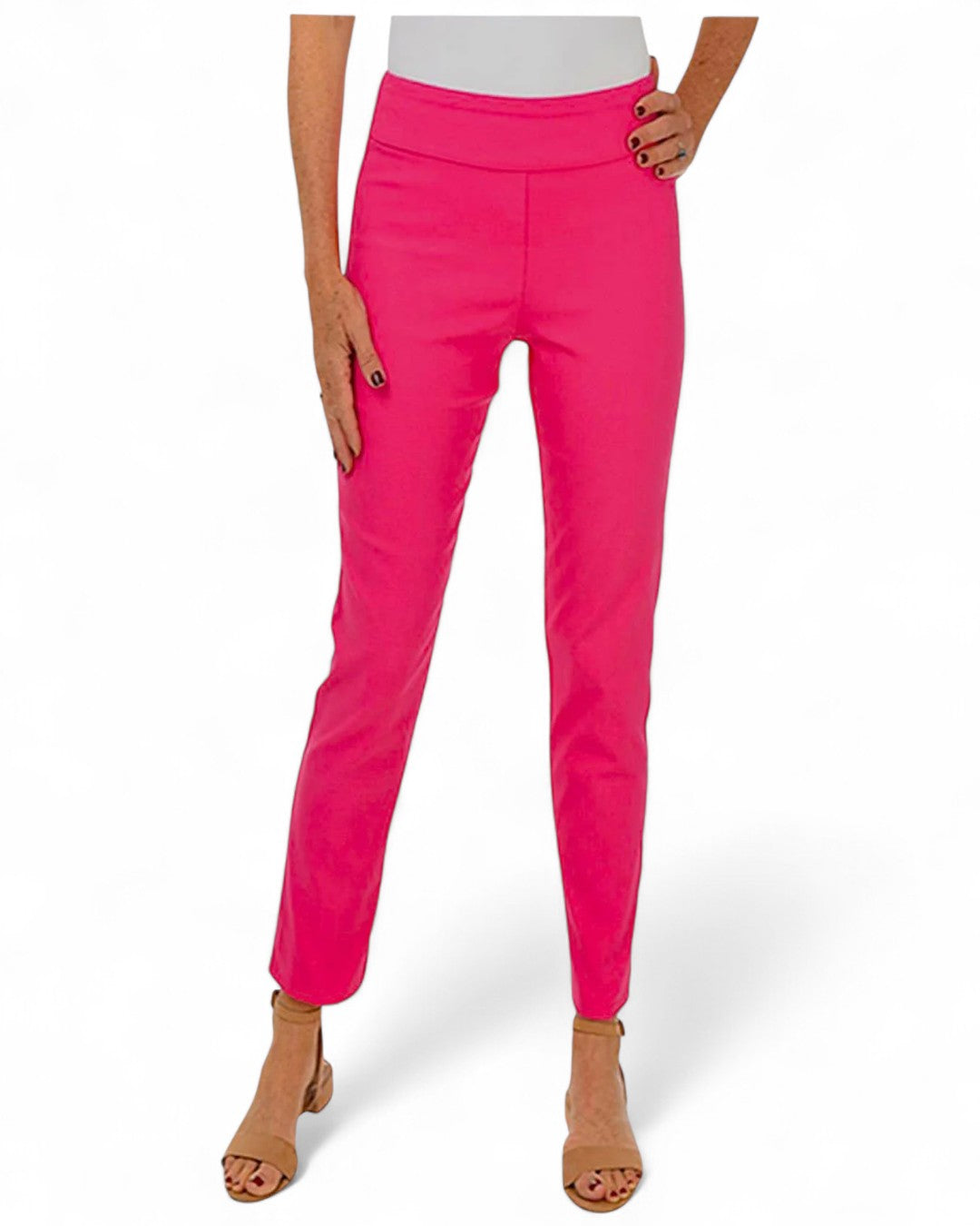 Krazy Larry P507 Pull on Pant - Pink PINK / 0 / P507