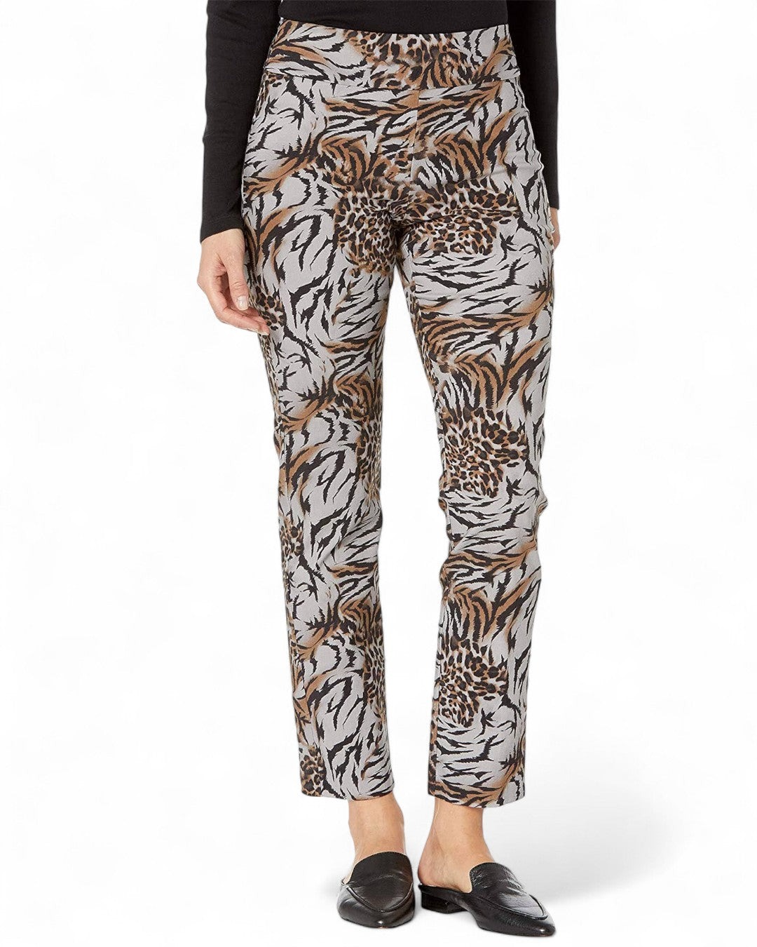 Krazy Larry P507 Pull on Pant - Taupe Tiger TAUPE TIGER / 0 / P507