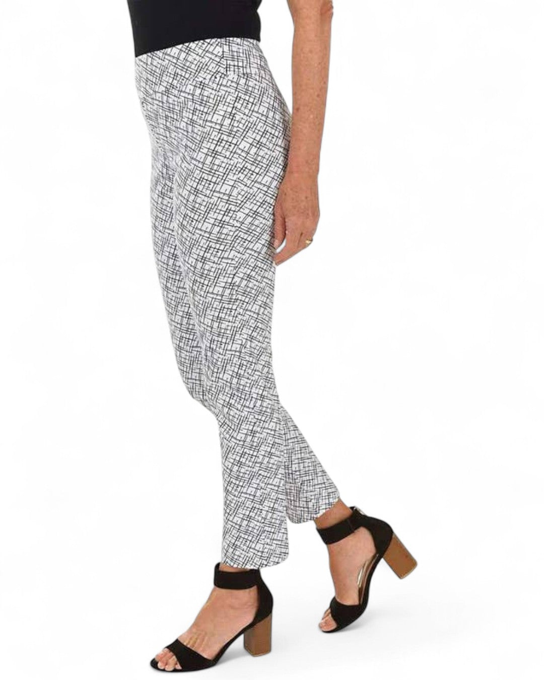 Krazy Larry P507 Pull on Pant - White Sticks WHITE STICKS / 0 / P507