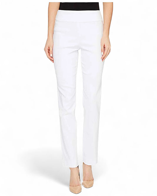 Krazy Larry P507 Pull on Pant - White WHITE / 0 / P507