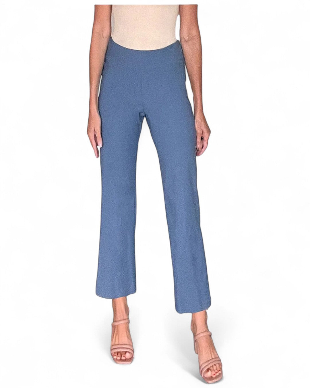 Krazy Larry P600 Pull on Wide Ankle Pant - Indigo INDIGO / 0 / P600